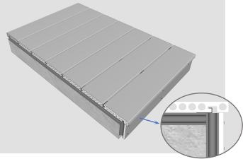 customized wpc decking