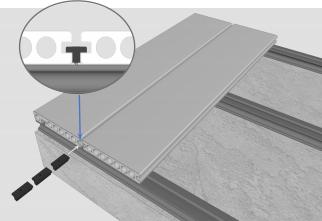 TL co-extrusion wpc flooring decking