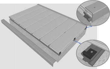 various thickness capped round holes decking