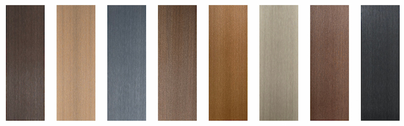 TL WPC fluted wall cladding colors