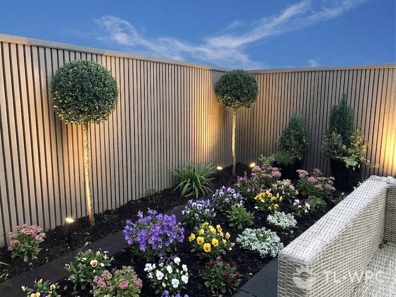 yard garden wpc wall panels