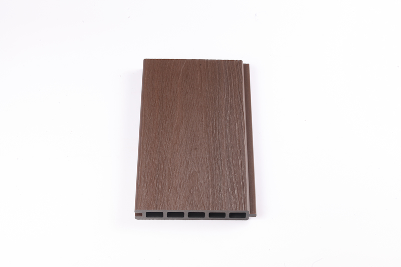 teak capped fence board