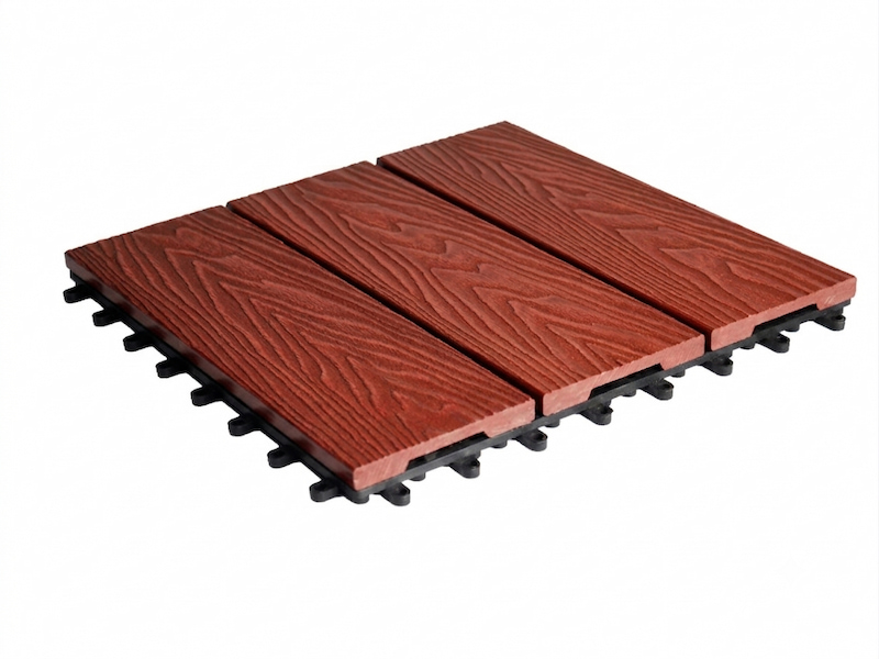 tl wpc diy tile decking